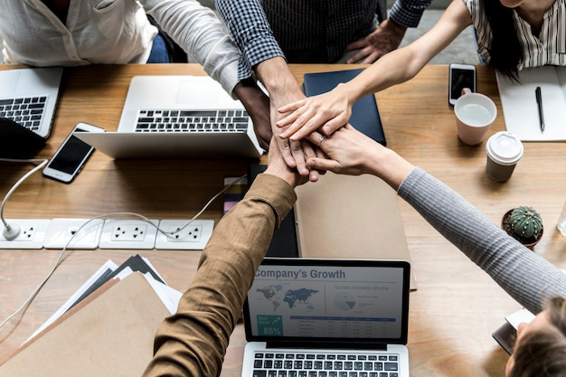 work together